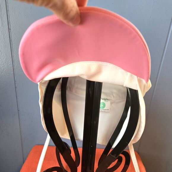 Cuddle Club Bear UPF 50+ Adjustable Toggle & Chin Strap Sun Hat Baby Size M - Picture 3 of 6